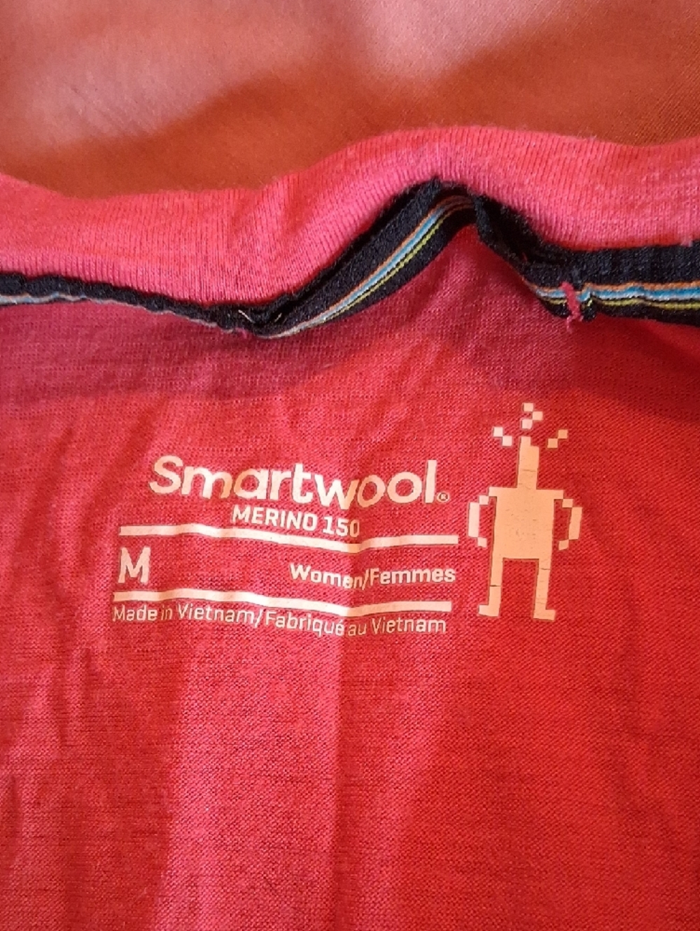 Smartwool Women's Long Sleeve Crew Top - Rose - Picture 3 of 4